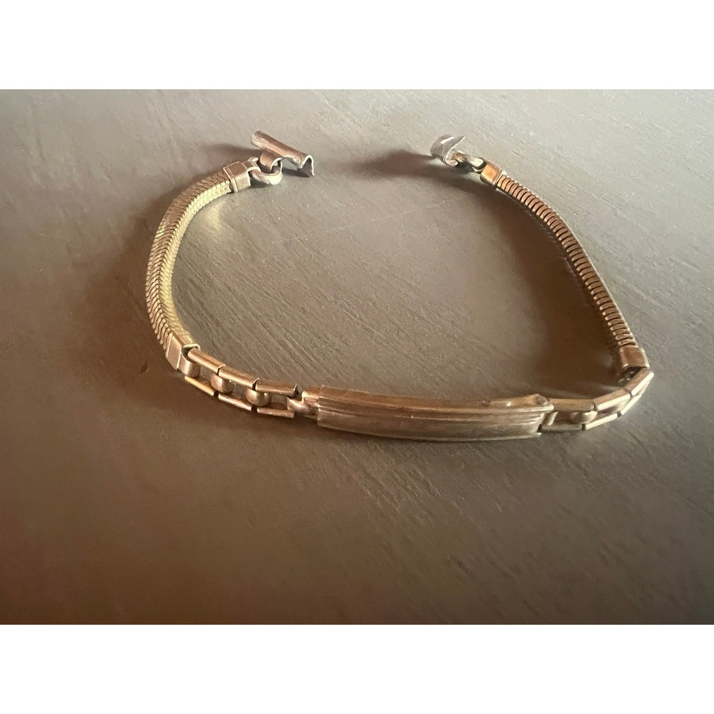 Bulova Watch Band 6" Gold 1/20 12K GF Vintage Expansion Link MCM Snake Chain